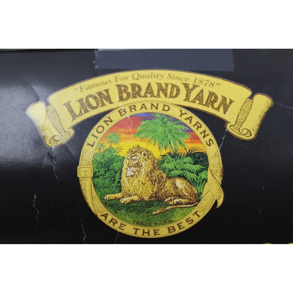 Lion Brand Yarn 8oz Natural Fishermen's Wool 100% Virgin Wool 3 Skeins